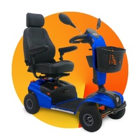 Explorer Mobility Scooter Blue