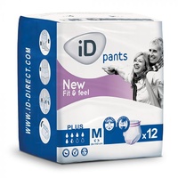 iD Pants Fit & Feel Plus - Medium - Pack of 12