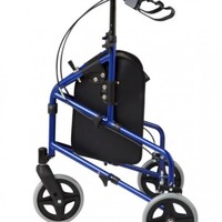 Tri Wheel Walker Blue