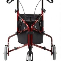 Tri Wheel Walker Red
