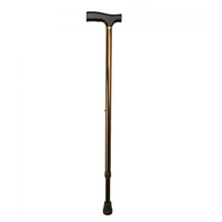 Walking Stick T Handle Bronze
