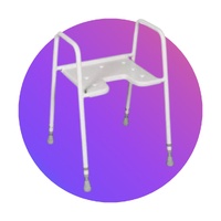 Shower Stool Cutaway Front