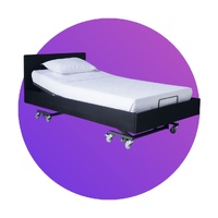 Royale Hi-Lo Bed King Single Black